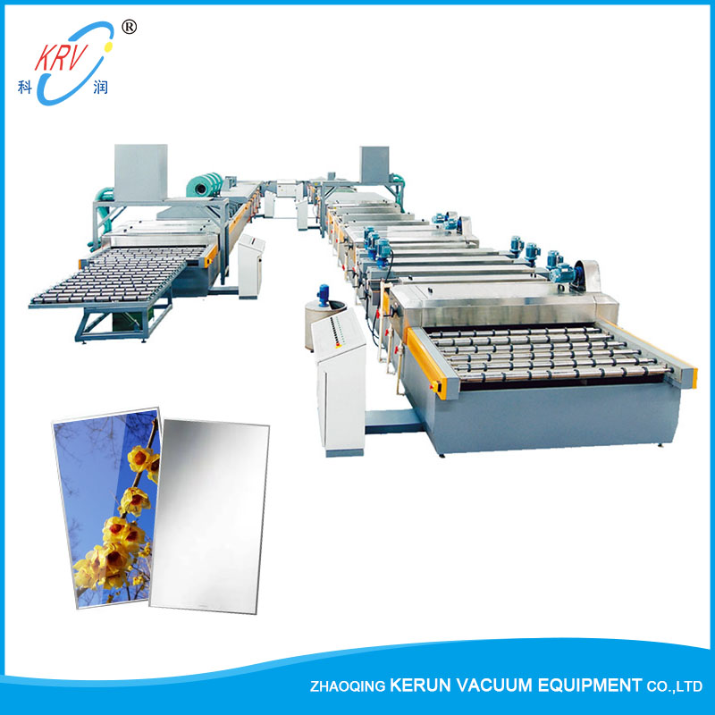 Pelbagai Permohonan Praktikal Perlindungan Alam Sekitar High-End Line Production Glass Plated Perak